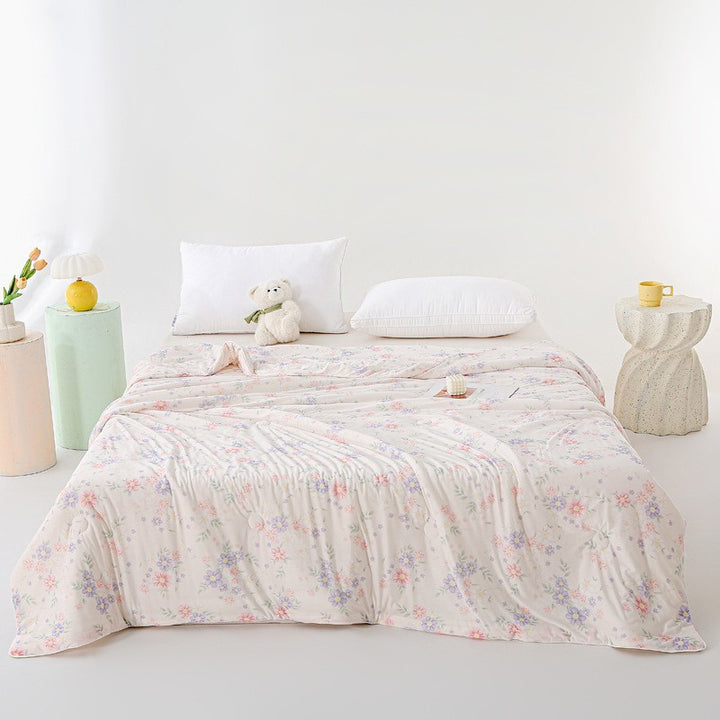 Damen Blumenmuster Tagesdecke Karnz