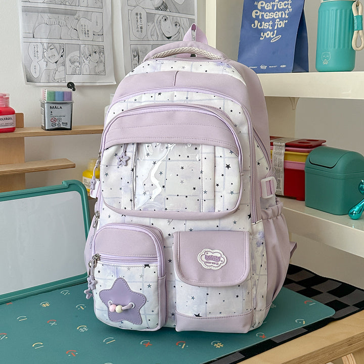 Süßer illustrierter Charakter-Rucksack Karnz