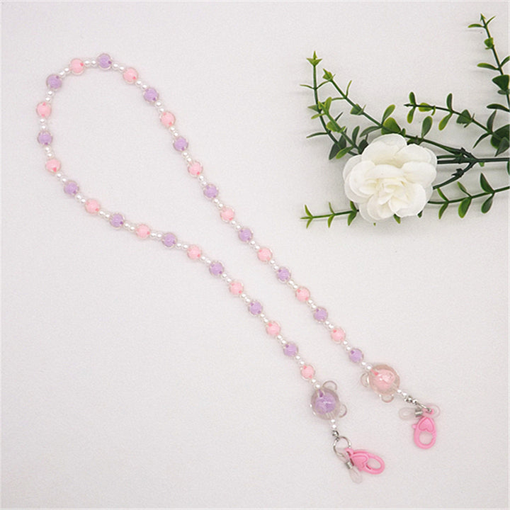 Bunte Perlenbrillenkette Karnz