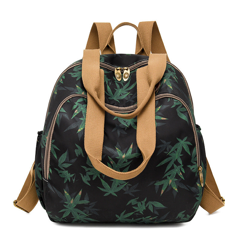 Stylischer Blumenmuster Rucksack Karnz