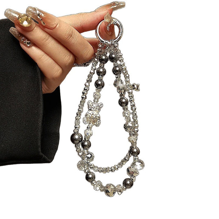 Elegante Perlen Charm Brillenband Karnz