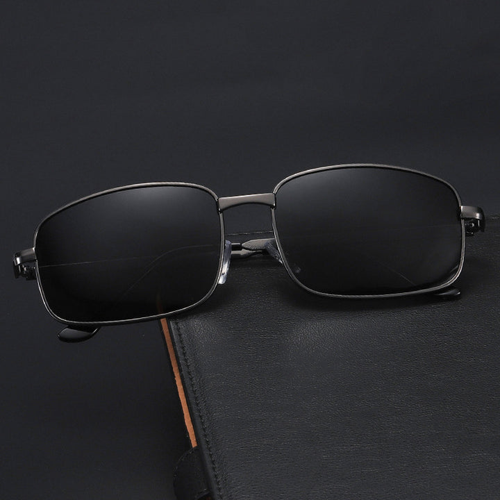 Damen Modische quadratische Sonnenbrille mit elegantem Rahmen Karnz