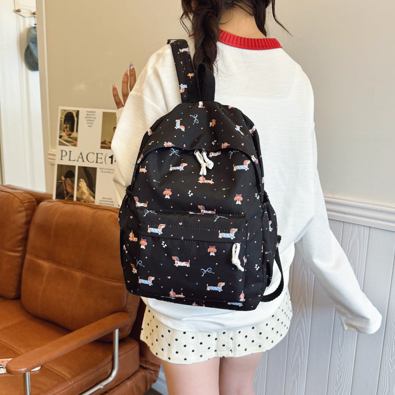 Rucksack mit Fröhlichem Hunde-Motiv Karnz