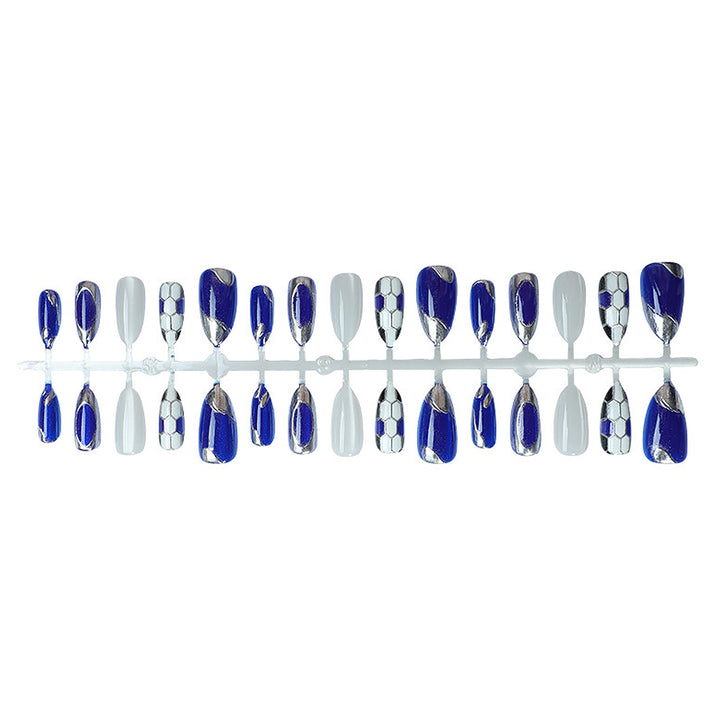 Dekoratives Gel Press-On Nail Set Karnz
