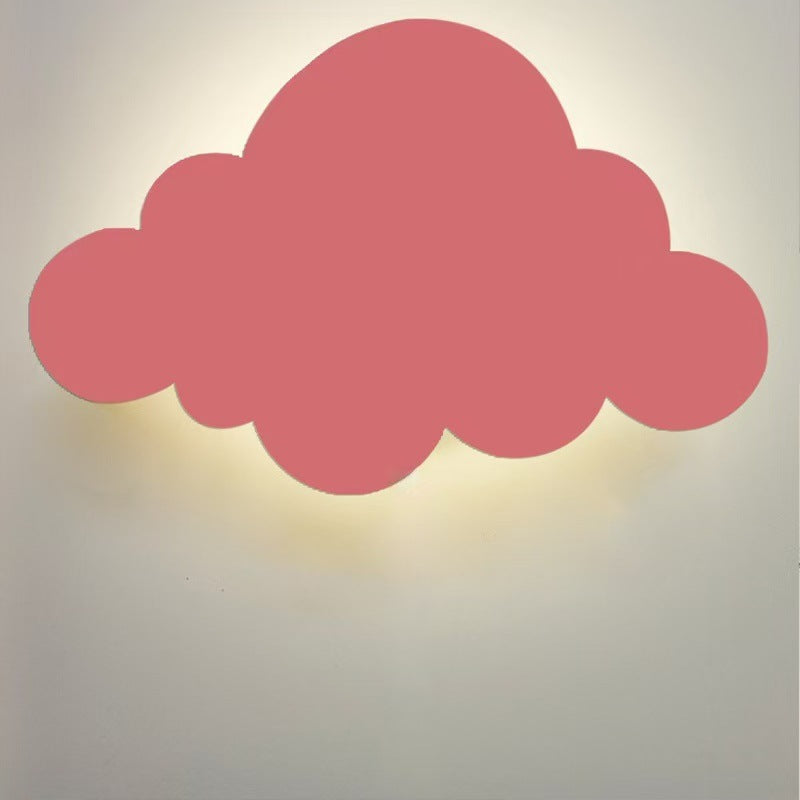 Wolkenförmige LED-Wandlampe