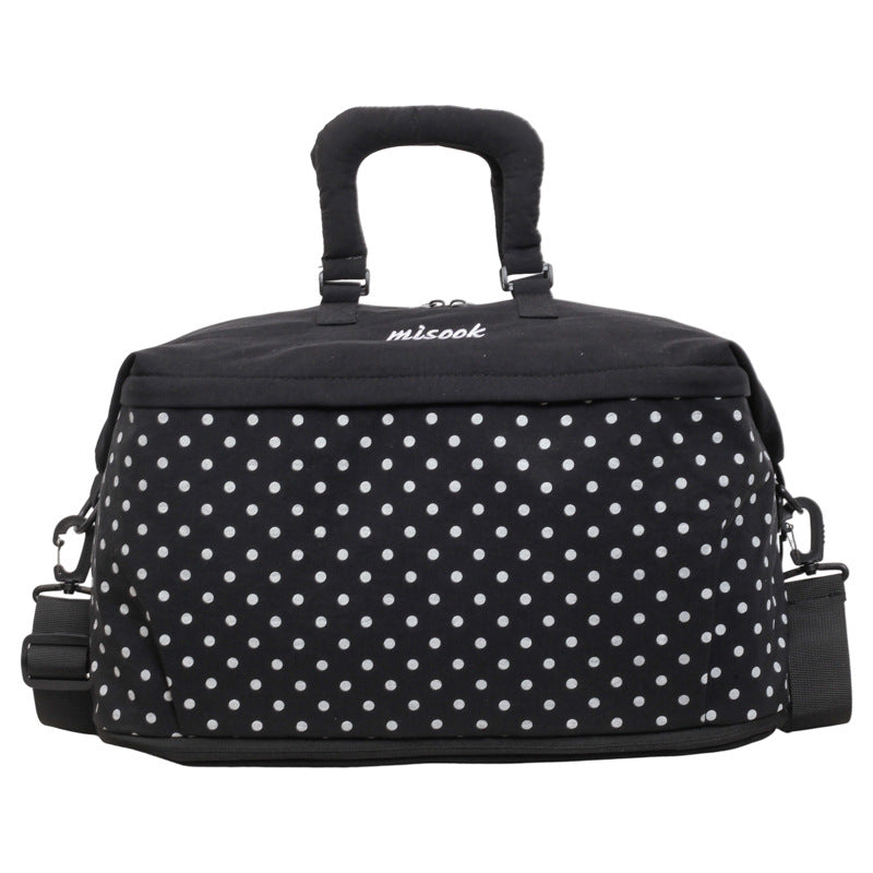 Stilvolle gepunktete Reis-Duffle-Tasche Karnz