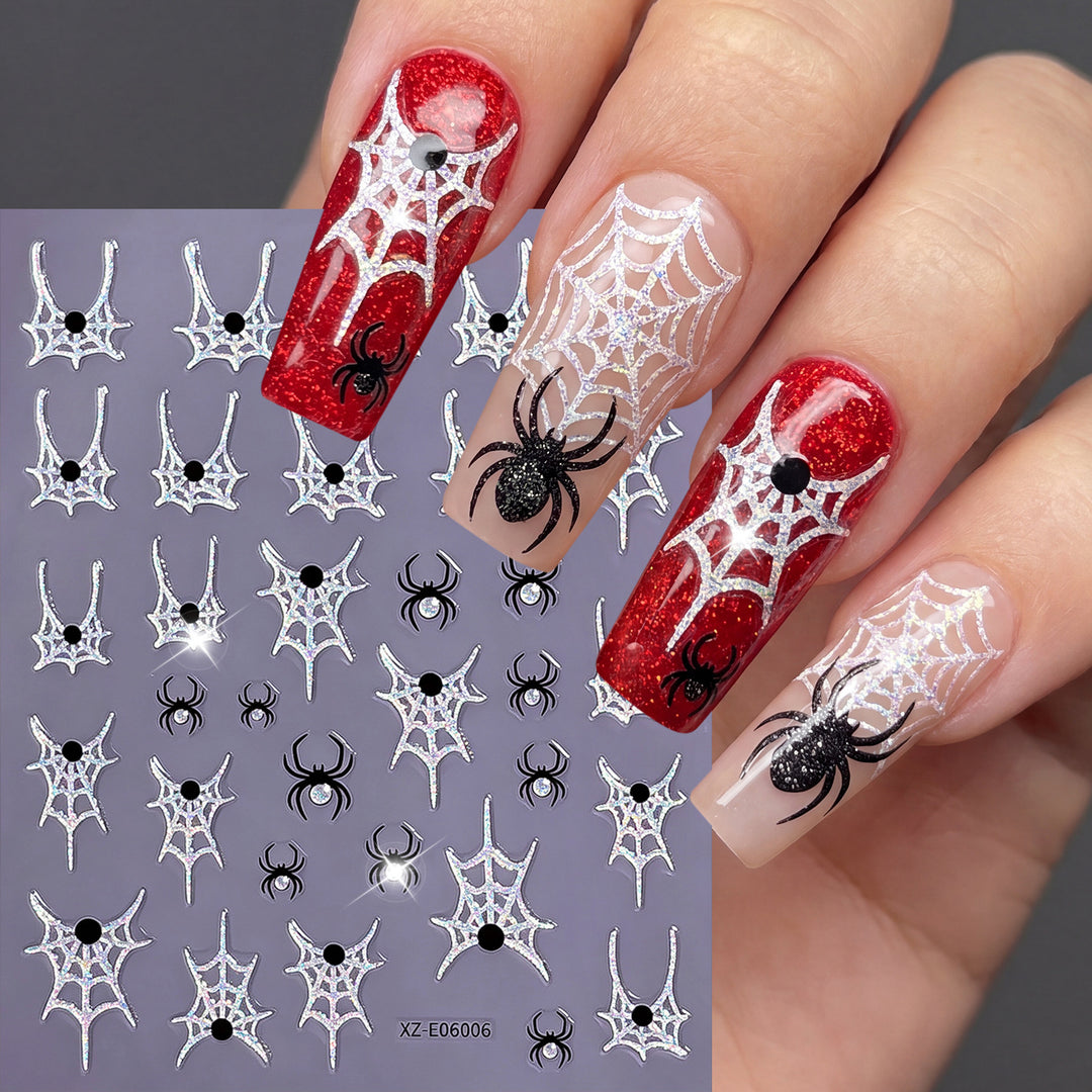 Halloween-Themen Nagelkunst Aufkleber Set  1791507032