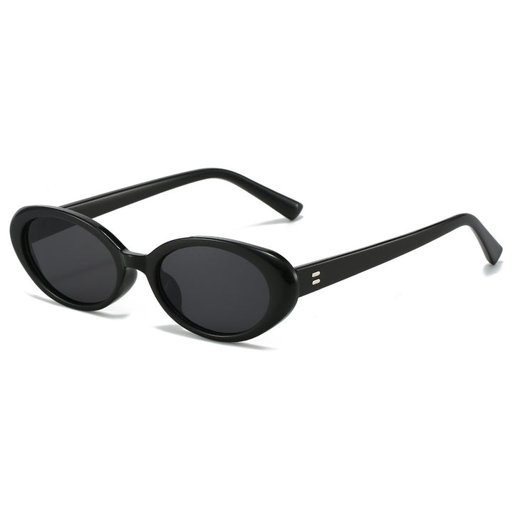 Klassische ovale Rahmen-Sonnenbrille Karnz