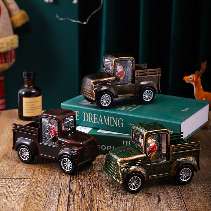 Festliche Weihnachtsauto Dekoration Karnz