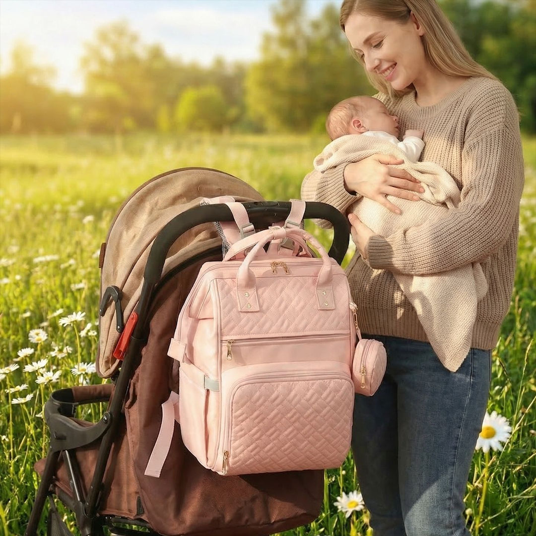 Elegante Multifunktionale Gepolsterte Rucksack Karnz