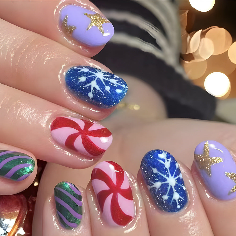 Festliches Themen-Nagelkunst-Set Karnz
