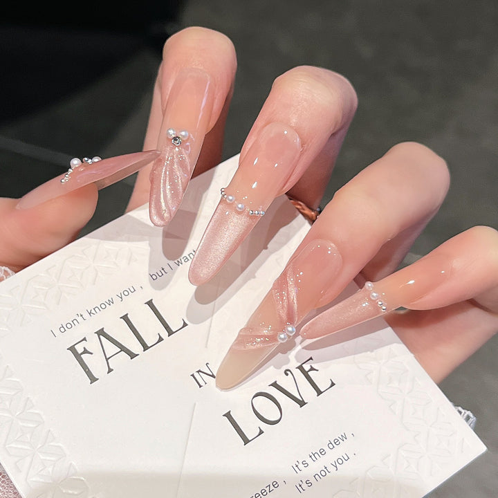 Elegante 3D dekorative Aufklebe-Nagelverlängerungen Karnz