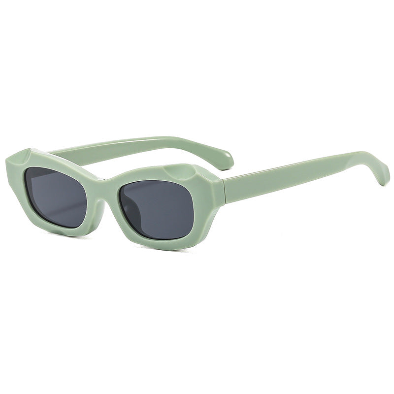 Damen Modische Sonnenbrille mit markantem Design und UV-Schutz Karnz
