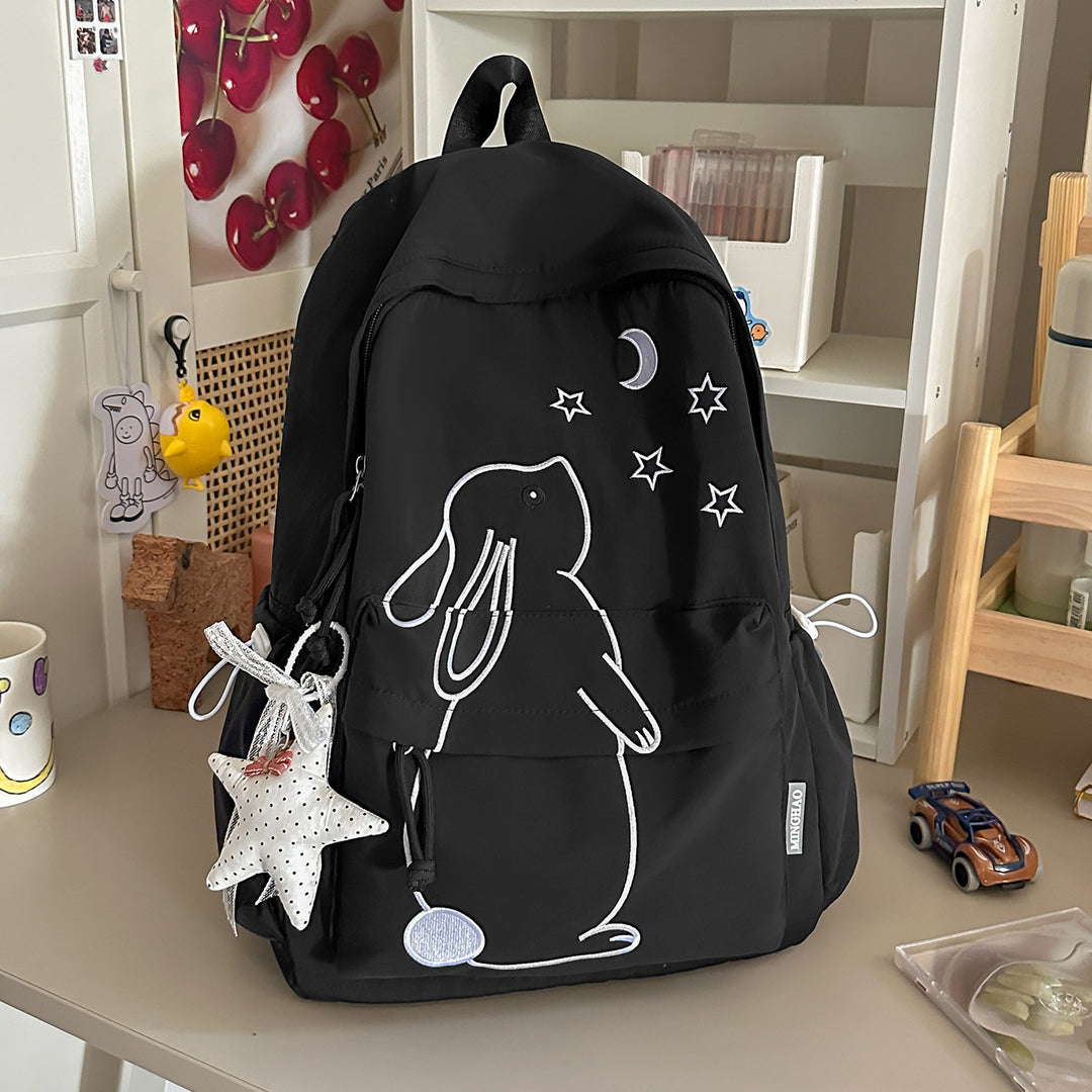 Adorable Cartoon Bunny-Designed Rucksack Karnz