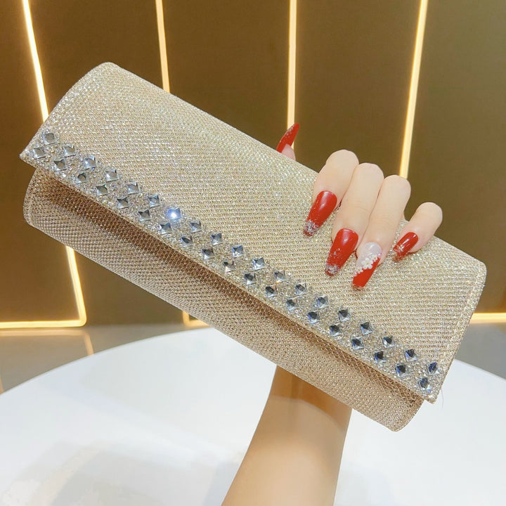Glitzernde Strass Abend-Clutch