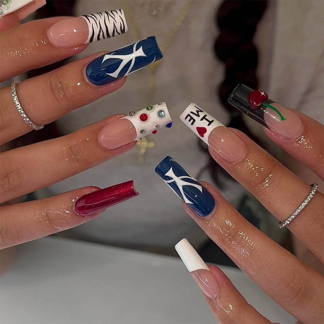 Kunstfingernägel mit Kreativen Designs Karnz