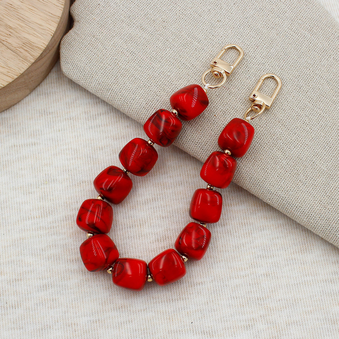 Chunky Beaded Brillen Kette Karnz