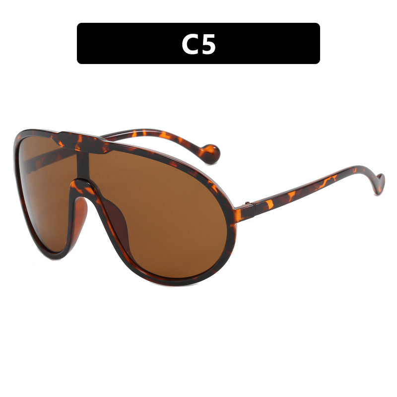 Damen visierähnliche Sonnenbrille Karnz