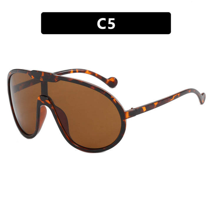 Damen visierähnliche Sonnenbrille Karnz