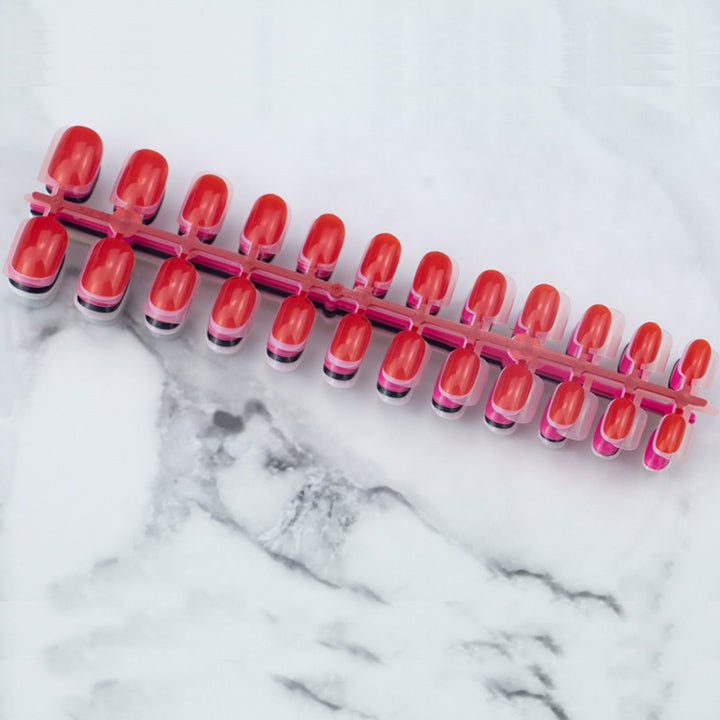 Premium Glatte Press-On Nagelspitzen Karnz