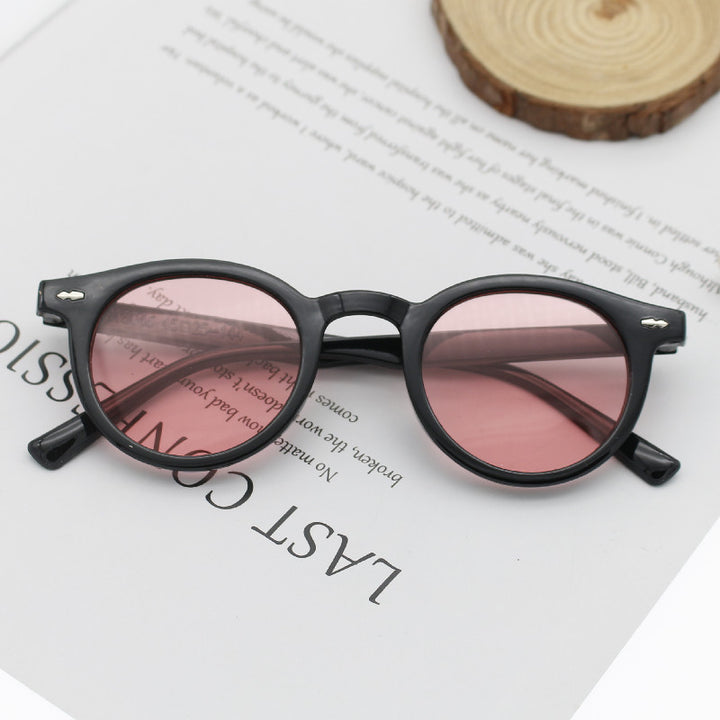 Damen Runde Sonnenbrille mit elegantem Design Karnz