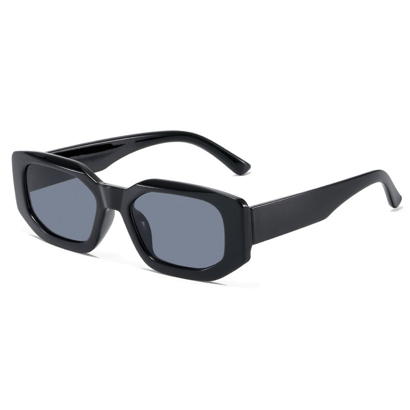 Damen modische quadratische Sonnenbrille mit unverwechselbarem Rahmen Karnz