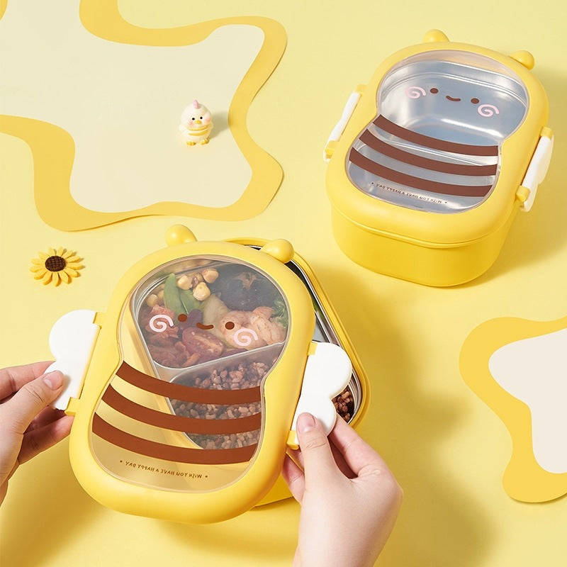 Süße Bienen-Themen Snack Aufbewahrungsbox