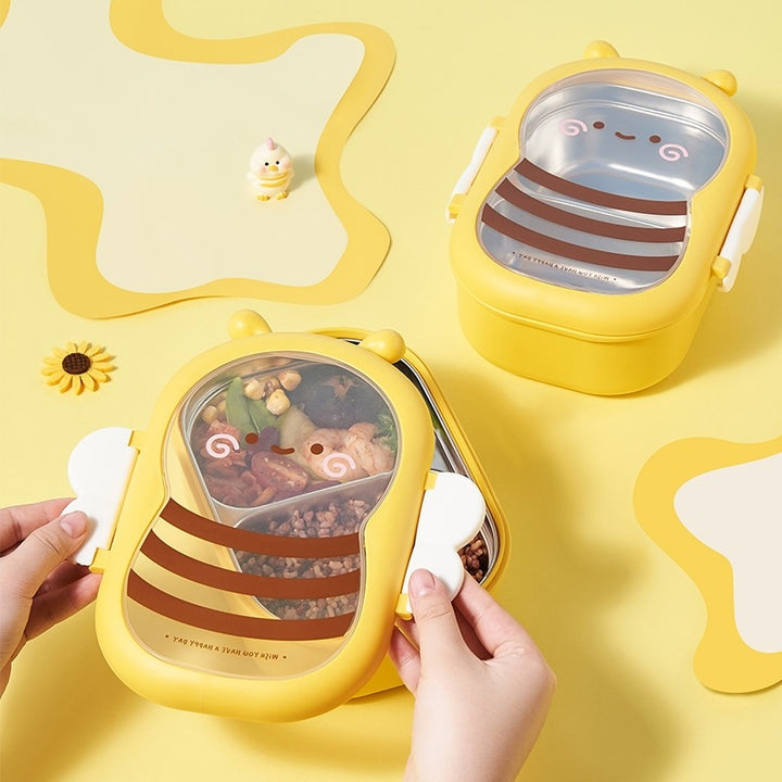 Süße Bienen-Themen Snack Aufbewahrungsbox