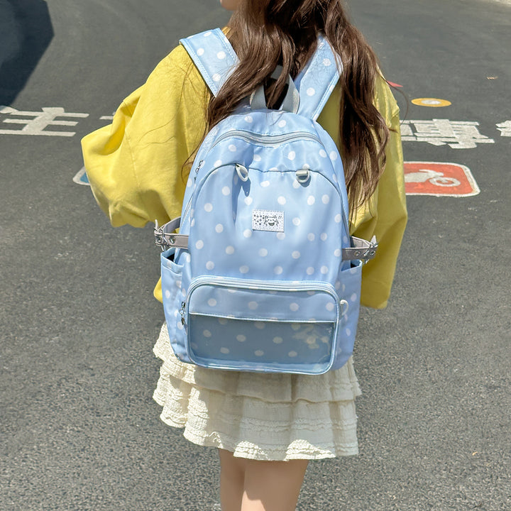 Punktmuster Schulranzen Karnz