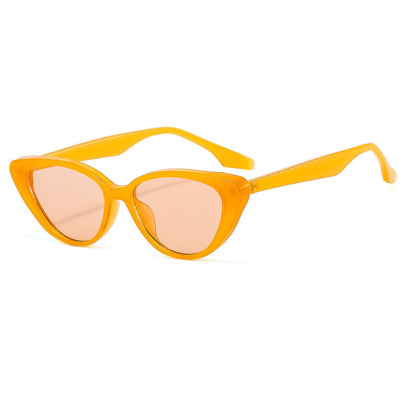 Damen Cat-Eye Sonnenbrille mit modernem extremen Rahmen Karnz