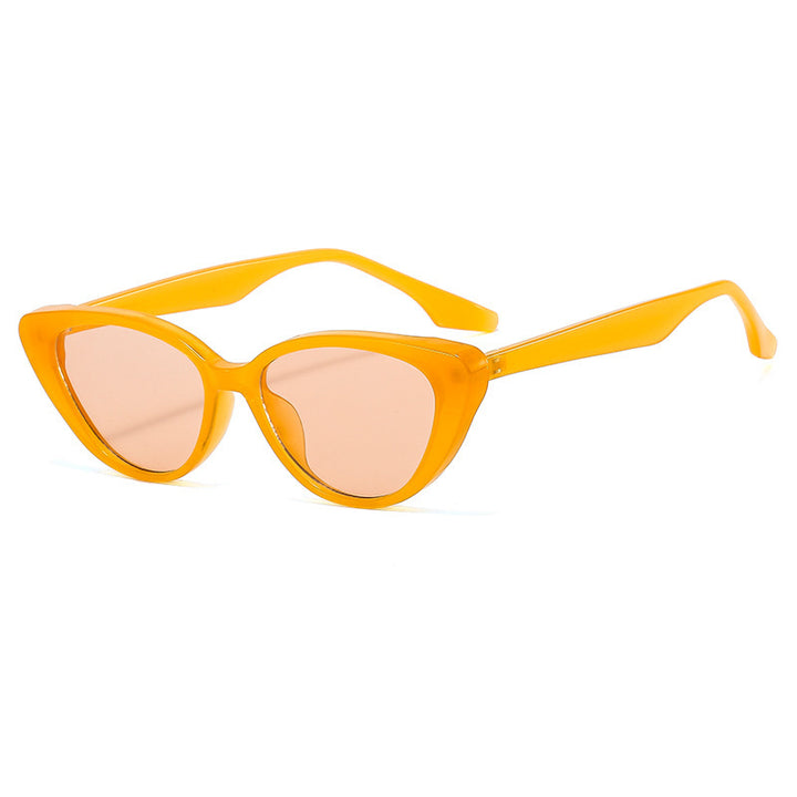 Damen Cat-Eye Sonnenbrille mit modernem extremen Rahmen Karnz