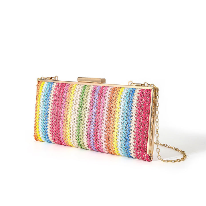 Bunte Gewebte Clutch