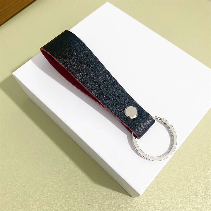 Premium Leder Schlüsselanhänger Halter Karnz