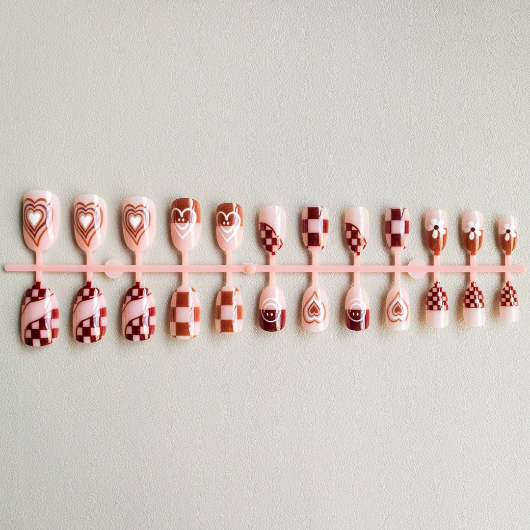 Kreatives Kunstnageldesign