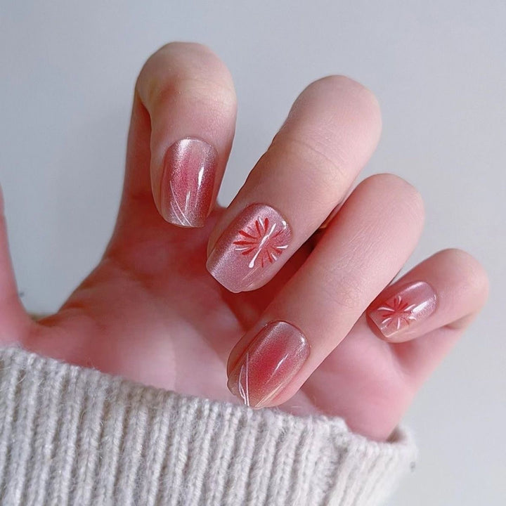 Premium Glitter Press-On Nail Set Karnz