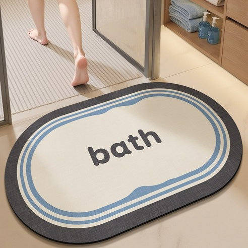 Niedliche Kaninchen-Themen-Badematte