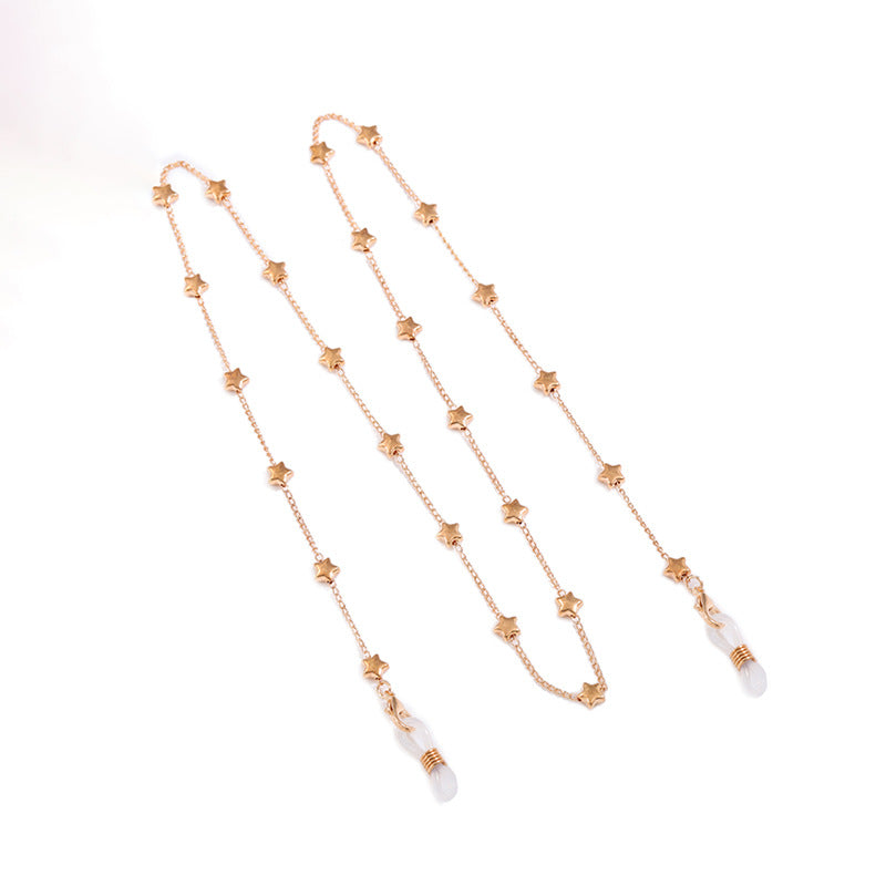 Star Charm Brillen Kette Karnz