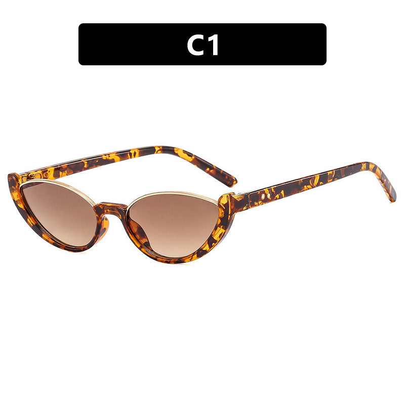 Damen Cat-Eye Sonnenbrille mit verspiegelten Gläsern und elegantem Rahmen Karnz
