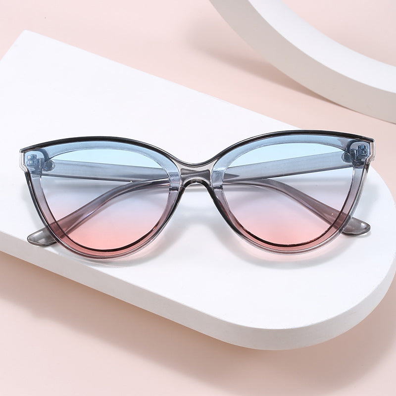 Damen Cat-Eye Sonnenbrille mit hochwertigem Rahmen Karnz