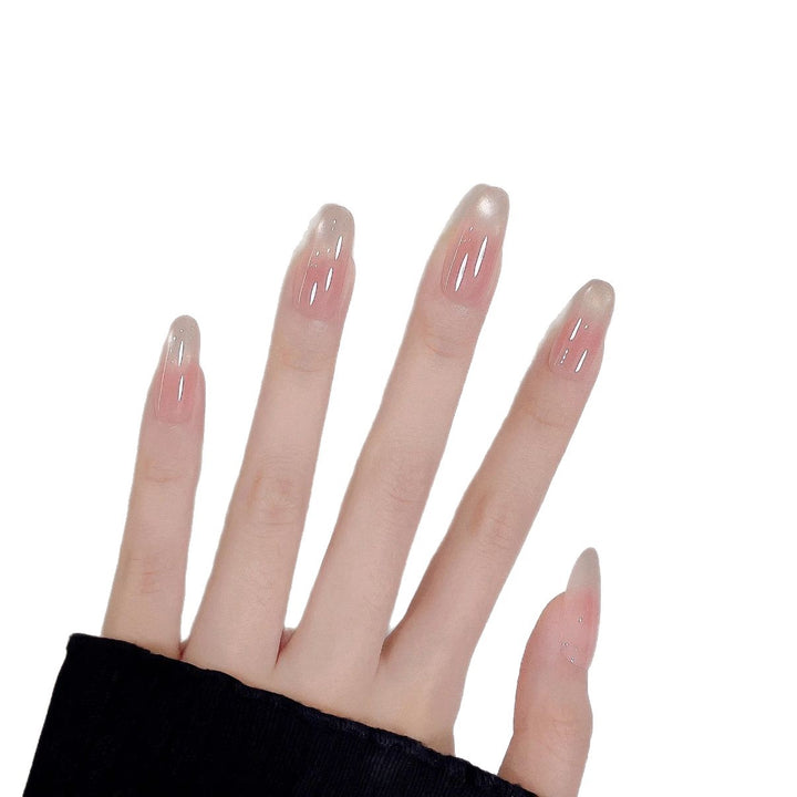 Premium Glänzende Stiletto Press-On Nägel Karnz