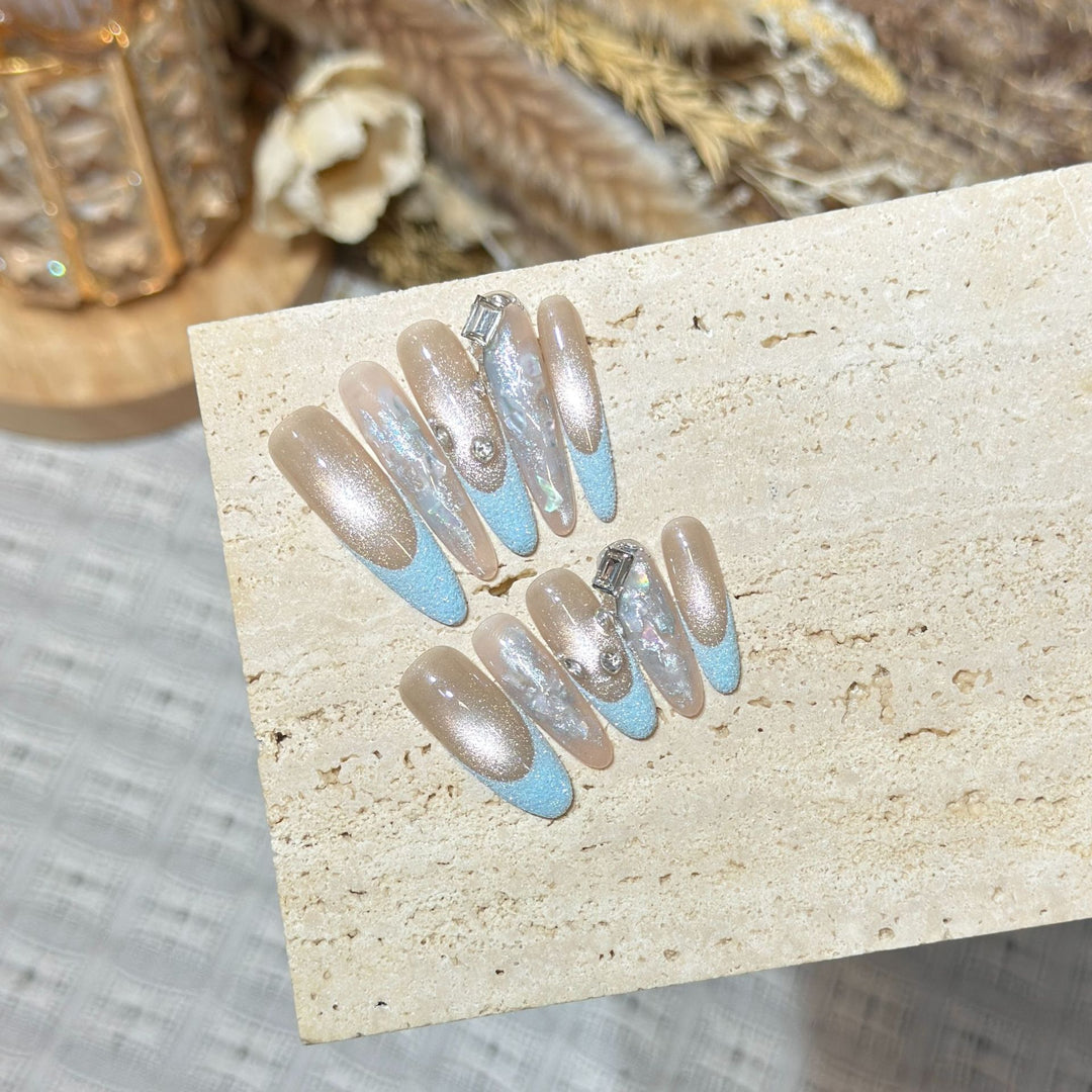 Stylisches Stiletto Nagelkunst Set Karnz