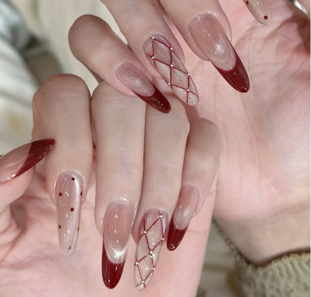 Elegante Stiletto Nagelkunst Verbesserungen Karnz