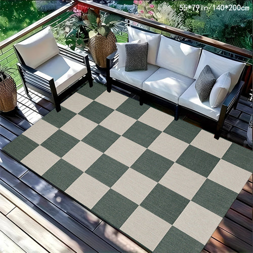 Outdoor Schachbrett-Teppich
