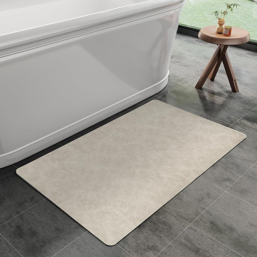 Luxuriöse Soft Touch Badematte Karnz