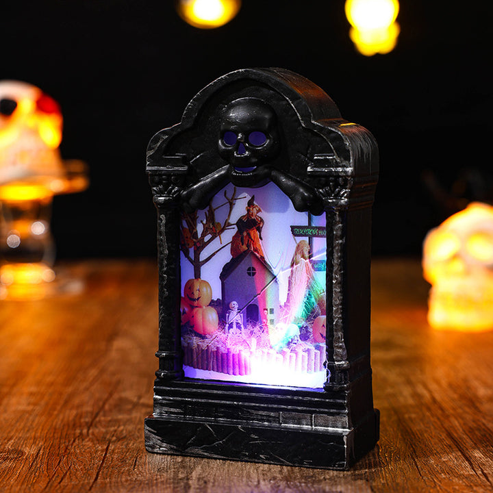 Gruselige Halloween Dekorationslaterne Karnz