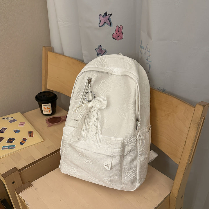 Süßer Schleifen-Detail Rucksack