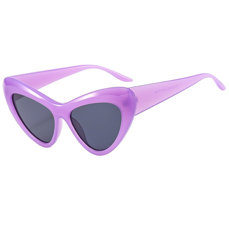 Damen Cat-Eye Sonnenbrille im markanten Design Karnz