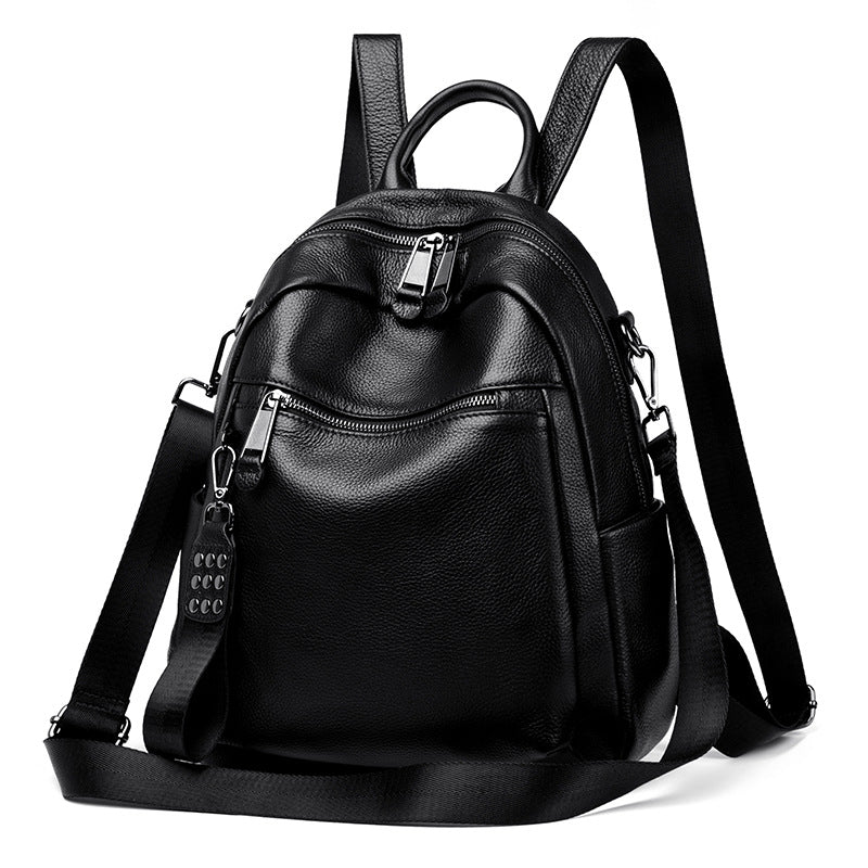 Vielseitiger Multifunktionaler Leder Rucksack Karnz