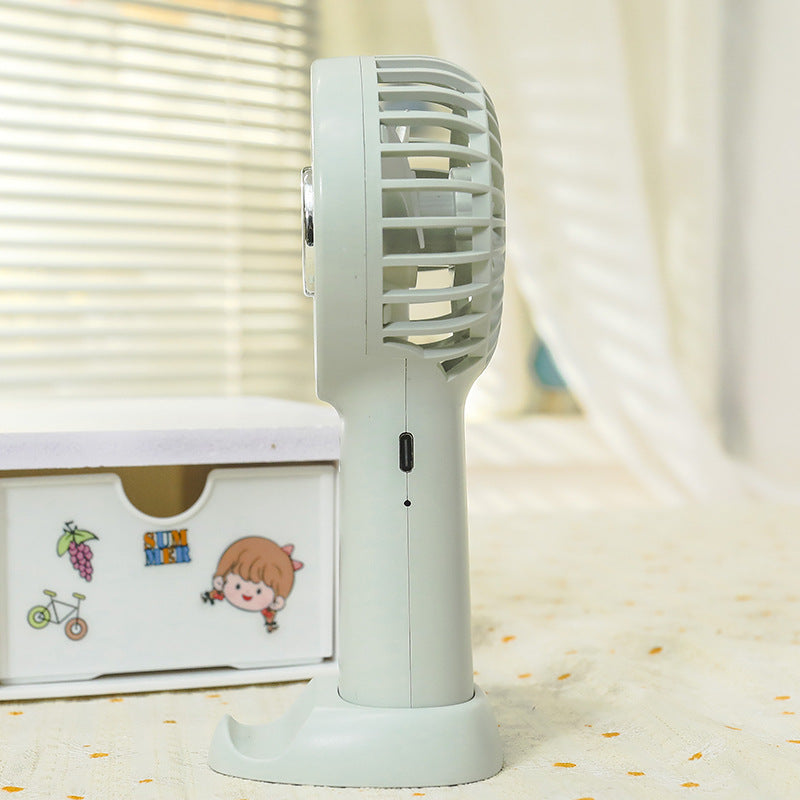 Unisex Tragbarer Tischventilator mit USB-Anschluss und mehreren Geschwindigkeitsstufen Karnz