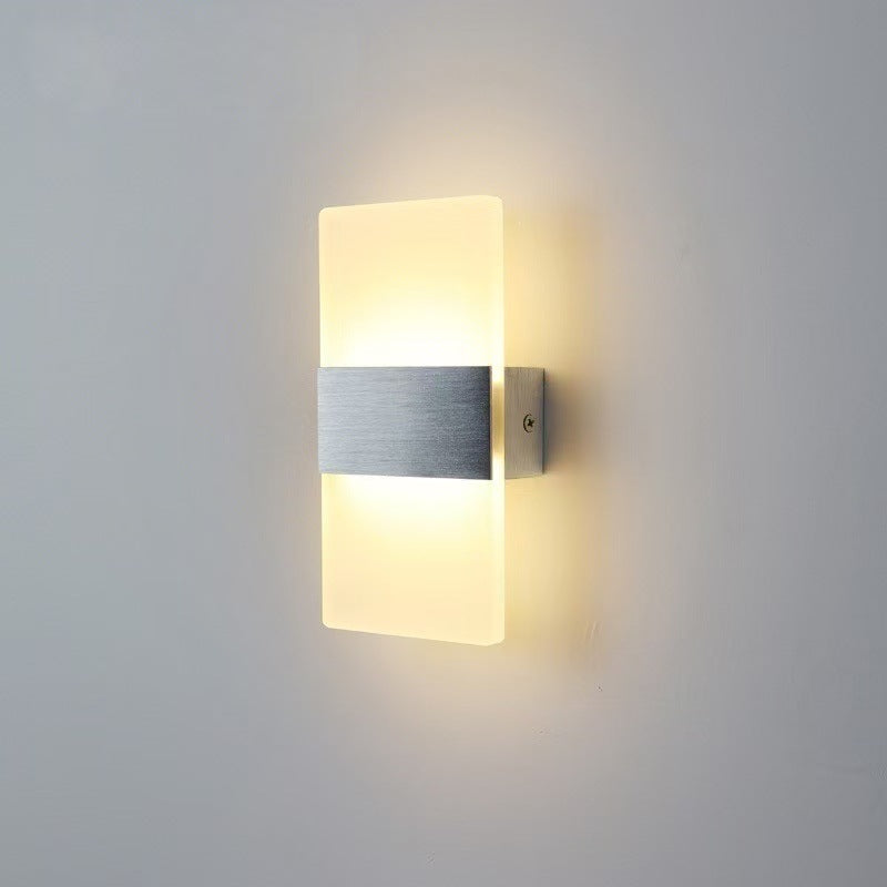Moderne LED Wandleuchtenfassung